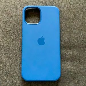 Capri Blue, Silicone Case, iPhone 12 and iPhone 12 Pro